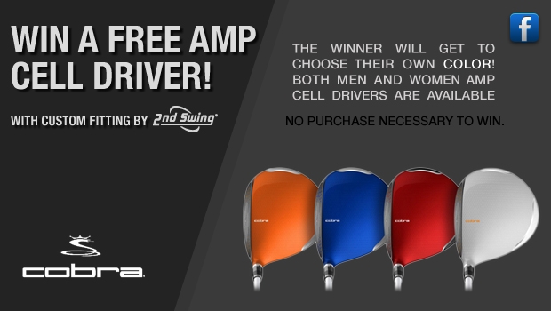 Win The 2013 Cobra AMP Cell Driver!